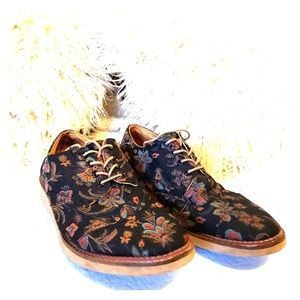 TOMS Paisley Print Oxfords
